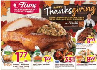 Tops Weekly Ad Nov 19 – Nov 25, 2023 (Thanksgiving Day Promotion Included)