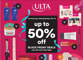 Ulta Beauty Black Friday Ad Nov 19 – Nov 25, 2023