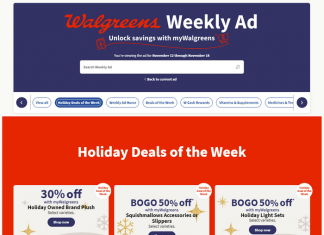Walgreens Weekly Ad Nov 12 – Nov 18, 2023