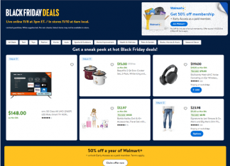 Walmart Black Friday Deals Nov 02 – Nov 08, 2023