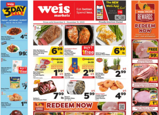 Weis Markets Weekly Ad Nov 09 – Nov 15, 2023