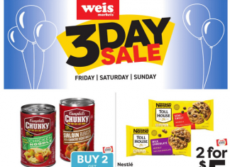 Weis Markets Three-Day Ad Nov 10 – Nov 12, 2023