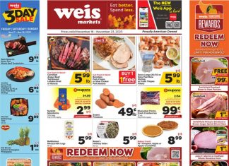 Weis Markets Weekly Ad Nov 16 – Nov 23, 2023
