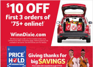 Winn-Dixie Weekly Ad Nov 29 – Dec 05, 2023