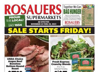 Rosauers Weekly Ad Nov 24 – Nov 28, 2023