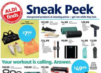 ALDI Sneak Peak In-Store Ad Weekly Ad Dec 27, 2023 – Jan 02, 2024