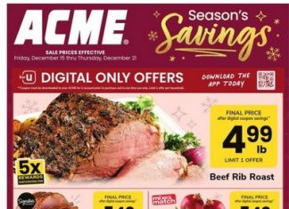 Acme Weekly Ad Dec 15 – Dec 21, 2023
