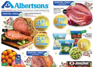 Albertsons Weekly Ad Dec 20 – Dec 24, 2023 (Christmas Promotion Included)