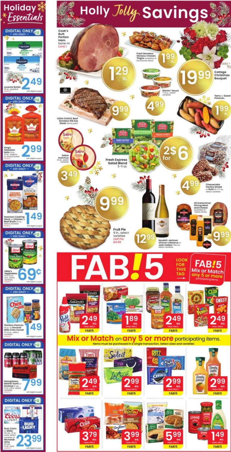 Albertsons Weekly Ad Dec 20 Dec 24, 2023 (Christmas Promotion Included)
