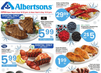 Albertsons Weekly Ad Dec 27 – Jan 02, 2024 (New Year Promotion Included)