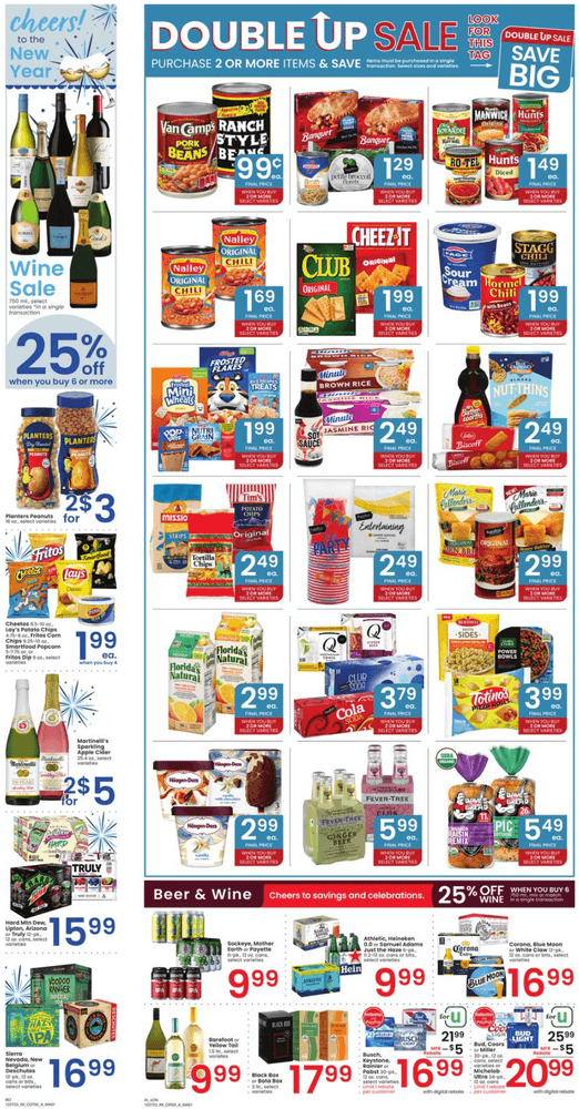 Albertsons Weekly Ad Dec 27 Jan 02, 2024 (New Year Promotion Included)