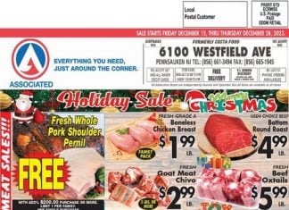 Associated Supermarkets Weekly Ad Dec 15 – Dec 28, 2023