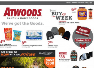 Atwoods Weekly Ad Dec 06 – Dec 10, 2023
