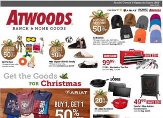 Atwoods Weekly Ad Dec 13 – Dec 17, 2023 (Christmas Promotion Included)