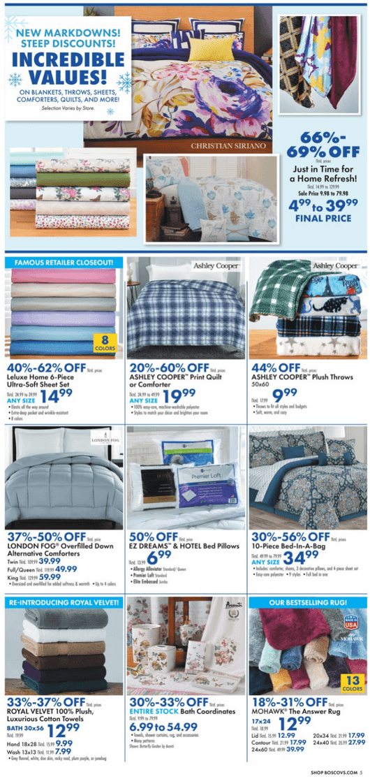 Boscov's Weekly Ad Dec 26, 2023 Jan 03, 2024 (Christmas Promotion Included)