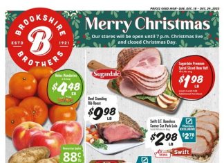 Brookshire Brothers Weekly Ad Dec 18 – Dec 24, 2023