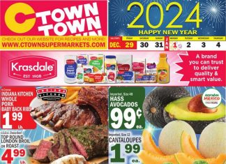 C-Town Weekly Ad Dec 29, 2023 – Jan 04, 2024 (New Year Promotion Included)