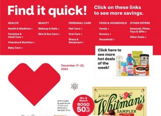 CVS Weekly Ad Dec 17 – Dec 23, 2023 (Christmas Promotion Included)