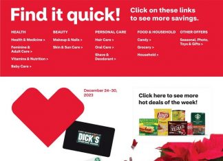 CVS Weekly Ad Dec 24 – Dec 30, 2023 (Christmas Promotion Included)