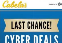 Cabela’s Cyber Deals Ad Dec 01 – Dec 07, 2023