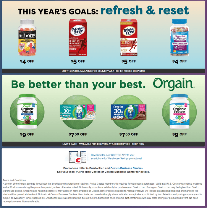 Costco Monthly Ad Dec 27, 2023 Jan 21, 2024