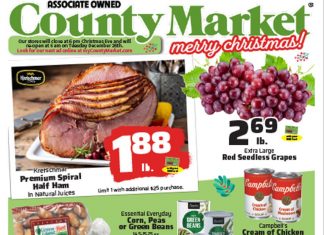 County Market Weekly Ad Dec 13 – Dec 24, 2023 (Christmas Promotion Included)