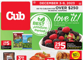 Cub Foods Weekly Ad Dec 03 – Dec 09, 2023