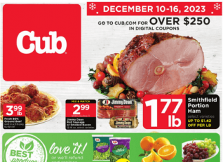 Cub Foods Weekly Ad Dec 10 – Dec 16, 2023