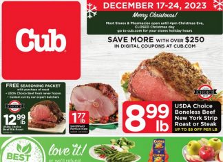 Cub Foods Weekly Ad Dec 17 – Dec 24, 2023 (Christmas Promotion Included)