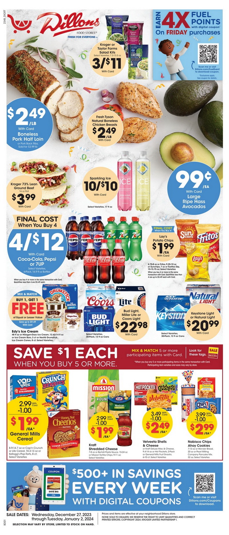 Dillons Weekly Ad Dec 27, 2023 Jan 02, 2024 (New Year Promotion Included)