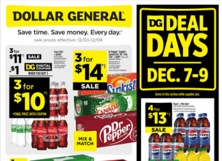 Dollar General Weekly Ad Dec 03 – Dec 09, 2023