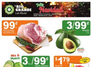 El Rio Grande Weekly Ad Dec 20 – Dec 26, 2023 (Christmas Promotion Included)