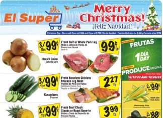 El Super Weekly Ad Dec 20 – Dec 26, 2023 (Christmas Promotion Included)