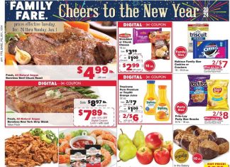 Family Fare Weekly Ad Dec 26, 2023 – Jan 01, 2024 (New Year Promotion Included)