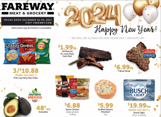 Fareway Weekly Ad Dec 26 – Dec 30, 2023