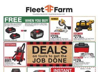 Fleet Farm Weekly Ad Dec 01 – Dec 09, 2023