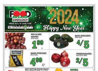 Food Bazaar Weekly Ad Dec 28, 2023 – Jan 03, 2024 (New Year Promotion Included)
