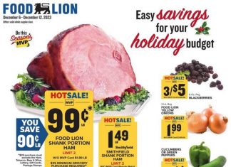 Food Lion Weekly Ad Dec 06 – Dec 12, 2023