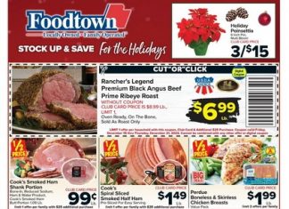 Foodtown Weekly Ad Dec 15 – Dec 21, 2023