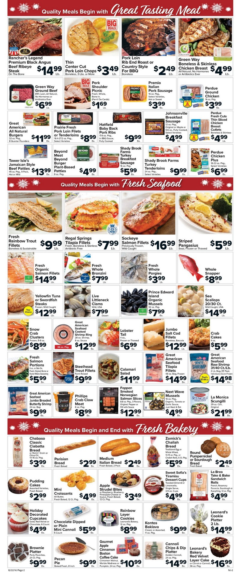 Foodtown Weekly Ad Dec 22 Dec 28, 2023 (Christmas Promotion Included)