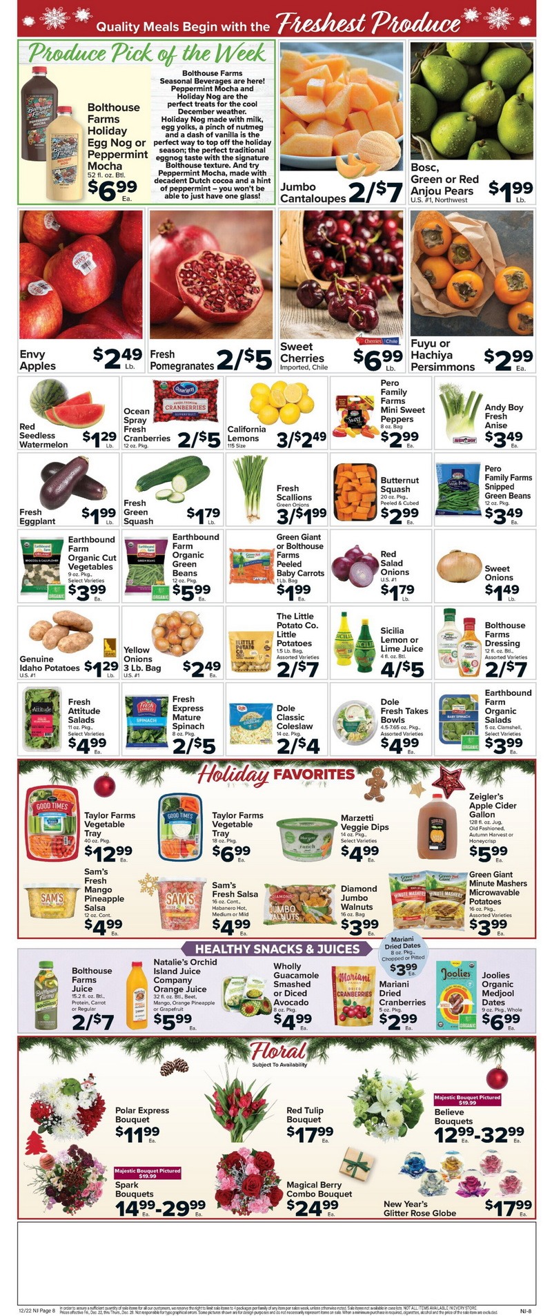Foodtown Weekly Ad Dec 22 Dec 28, 2023 (Christmas Promotion Included)