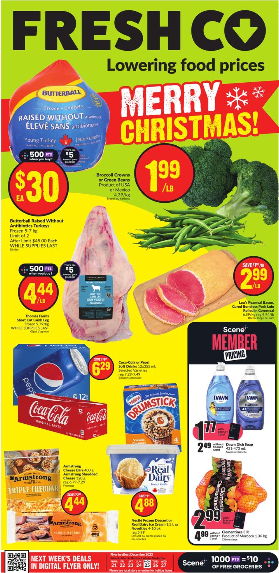 Freshco Weekly Ad Dec 21 Dec 27, 2023 (Christmas Promotion Included)
