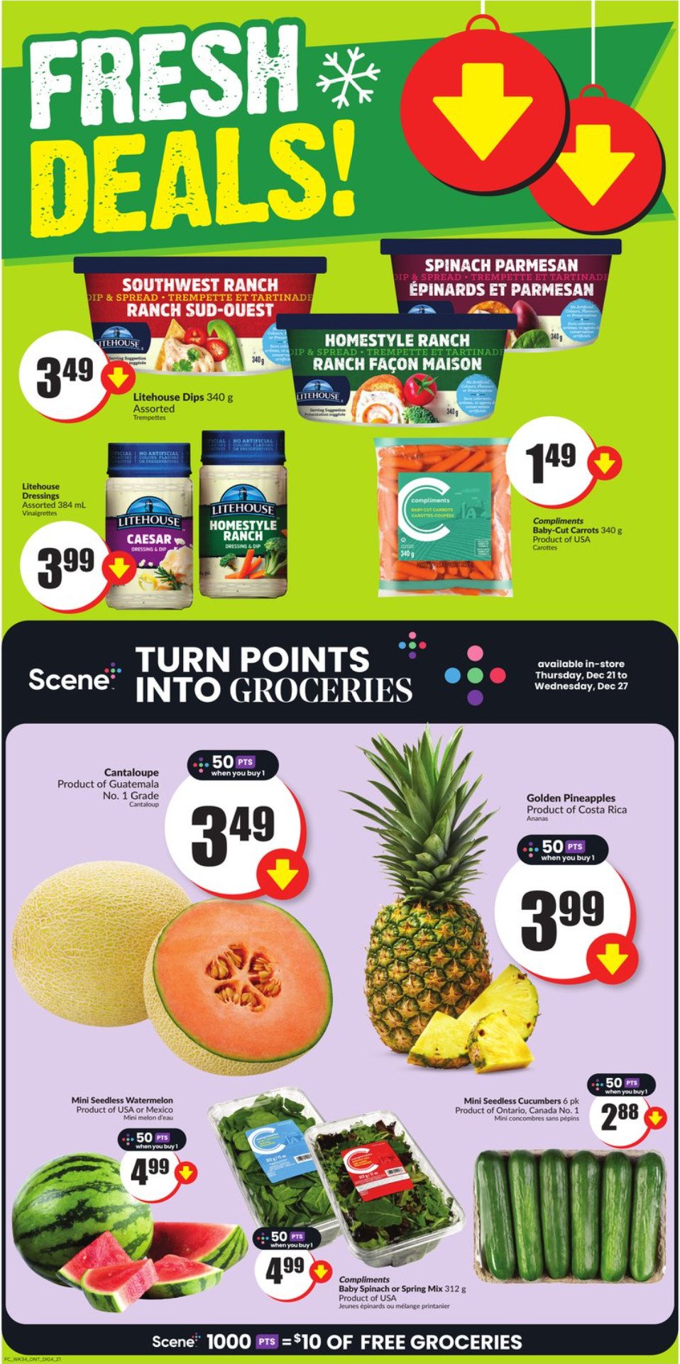 Freshco Weekly Ad Dec 21 Dec 27, 2023 (Christmas Promotion Included)
