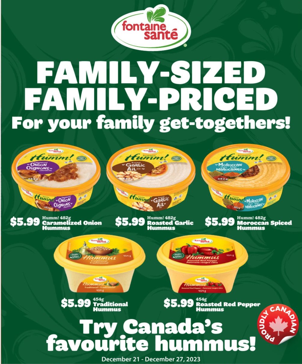 Freshco Weekly Ad Dec 21 Dec 27, 2023 (Christmas Promotion Included)