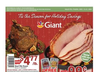 Giant Food Weekly Ad Dec 15 – Dec 21, 2023