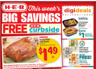HEB Weekly Ad Dec 06 – Dec 12, 2023