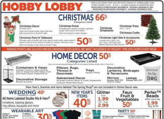 Hobby Lobby Weekly Ad Dec 17 – Dec 23, 2023