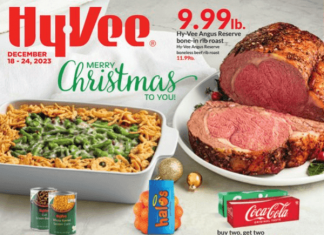 Hy-Vee Weekly Ad Dec 18 – Dec 24, 2023