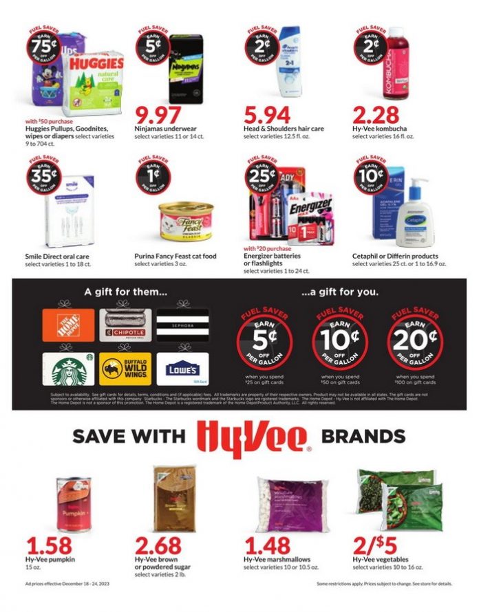 HyVee Weekly Ad Dec 18 Dec 24, 2023