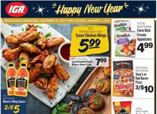 IGA Weekly Ad Dec 27, 2023 – Jan 02, 2024 (New Year Promotion Included)